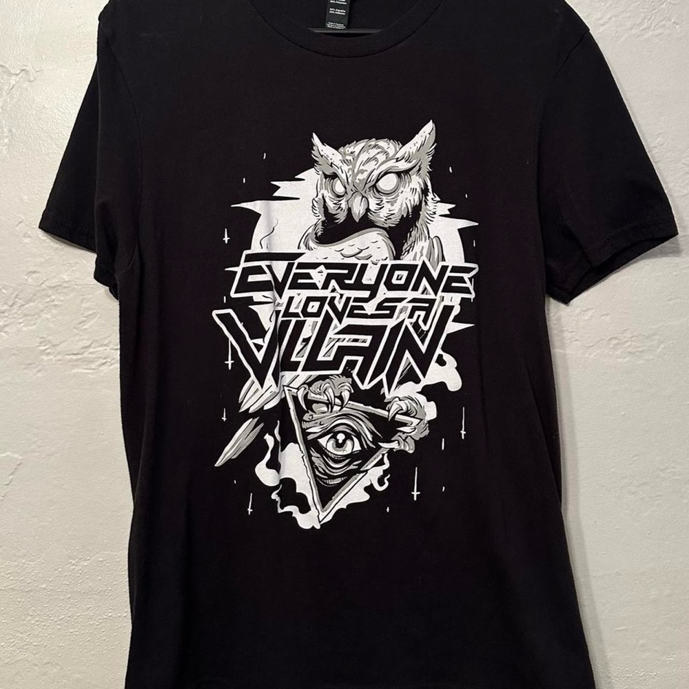 Black Graphic Tee
